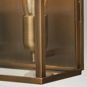 Elstead Lighting OLD BAILEY OLD-BAILEY-L-BR Fali lámpa 2x60W/E27 IP44