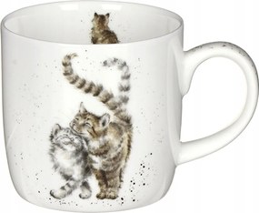 Porcelán Bögre Royal Worcester Ölelgetett Macskák by Hannah Dale