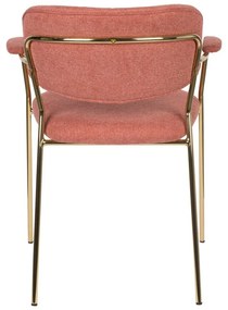 Rózsaszín étkezőszék szett 2 db-os Jolien – White Label