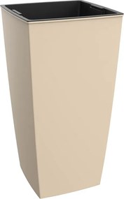 Virágtartó betéttel Lorena , sima falú Bézs 230x230x460