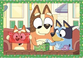 Bluey Play All Day 4 az 1-ben puzzle Clementoni