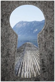 Poszterek 80x120 Hegyi kilátás