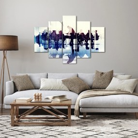 A zenészek képe (150x105 cm)