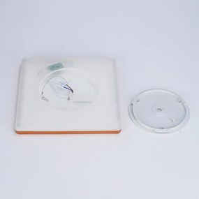 Brilagi - LED fürdőszobai mennyezeti lámpa ULTRA SLIM LED/18W/230V 30x30 cm rózsaarany IP54