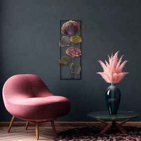 Fig fém fali dekoráció, 32×90 cm – TR891TNL2308