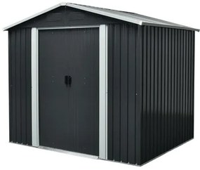 fĂ©m kerti hĂĄz LANITPLAST MAXTORE 1012 ANTRACIT LG1849