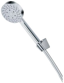 Mereo, kádkészlet: ötállású zuhany, szürke ezüst tömlő, zuhanytartó, MER-CB469G