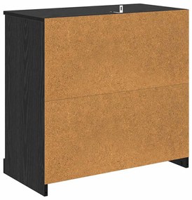 Széf Fekete tölgy 70 x 35,5 x 67,5 cm Faanyag