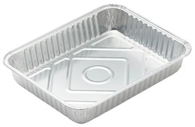 ALU-GRILLTÁLCA 3 DARAB 225X175X35 MM