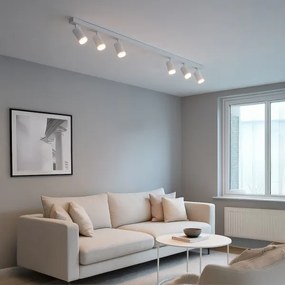 Spotlámpa PIPE 6xGU10/10W/230V fehér