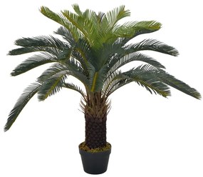 vidaXL zöld, cserepes mű cycas-pálma 90 cm
