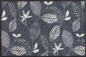 Szürke levelek szennyfogó szőnyeg - 50*75 cm (Választható méretek: 50*75 cm)