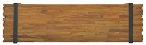 tömör tíkfa TV-állvány 110 x 30 x 32,5 cm