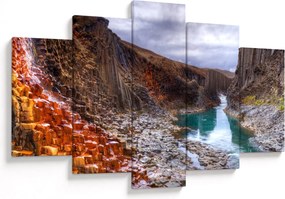 Kép - Studlagil kanyon (150x105 cm)