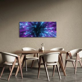 Kép - Neon tér (120x50 cm)
