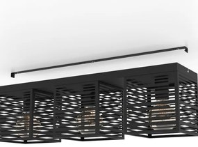 Eglo 900357 - Mennyezeti lámpa PIEDRITAS 3xE27/40W/230V