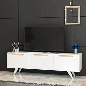 TV asztal/szekrény Praga (fehér). 1067139