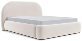 Franciaágy 180 cm Olivo P (ágyráccsal) (tárolóhellyel) (fehér + fekete). 1100398
