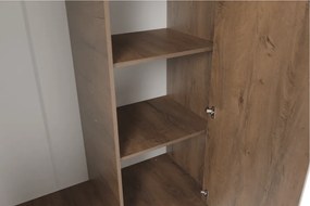 Akasztós szekrény DA1,  lefkas tölgy, VILAR