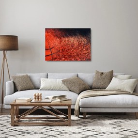 Kép - Kosárlabda labda (üvegen) (70x50 cm)