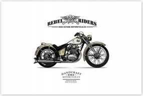 Poszterek 120x80 Motorkerékpár Antik Vintage