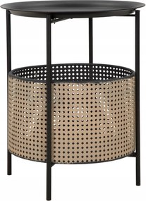Kerek asztal tároló kosárral, Ø 40 cm