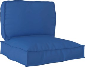 vidaXL Raklap párna készlet 2 pcs Királykék Oxford Szövet
