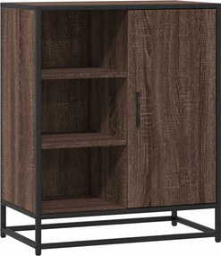 vidaXL barna tölgy színű szerelt fa tálalószekrény 62x35x76 cm