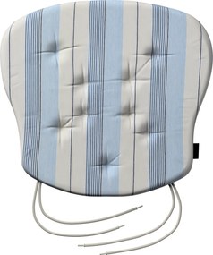 Filip székpárna 41x38 kék csíkos
