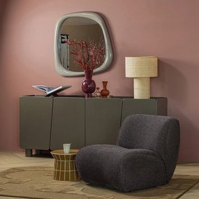 Kerámia kerek tárolóasztal ø 38 cm Plu – WOOOD