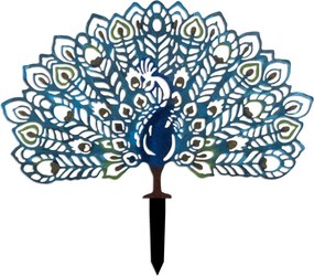 Peacock fém kerti dísztárgy, 60×38 cm – TR565TNL1261