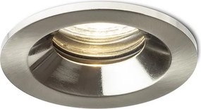 RENDL BELLA GU10 süllyesztett lámpa matt nikkel 230V LED GU10 15W IP65