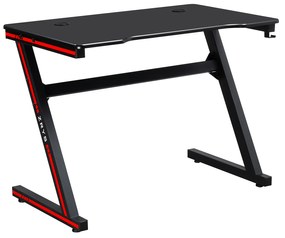 Zondo PC asztal Marcelene (fekete). 1040340