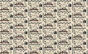 Fotótapéta Flizelin Kávé Vintage Latte Espresso Gabona 200x140 +ragasztó