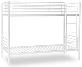 Emeletes Fém Ágykeret Fehér Színben. 90x200 cm RODEZ