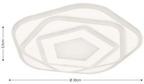 Brilagi - LED mennyezeti lámpa MODERN MINI LED/53W/230V 3000/4000/6000K + DO