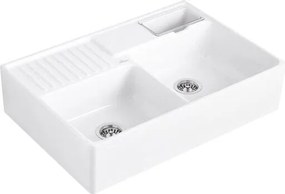 Villeroy & Boch Double-bowl mosogató alpesi fehér 632391R1