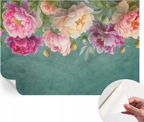 Öntapadós tapéta Falfestmény Prémium Virágos elegancia 152x104 cm