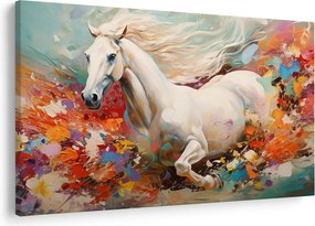 Kép - Egy ló festése (90x60 cm)