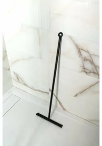 AQUALINE SQ121B padlóösszekötő 30 x 89 cm, fekete