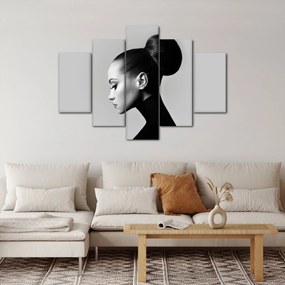 Kép - Egy gyönyörű nő profilja (150x105 cm)
