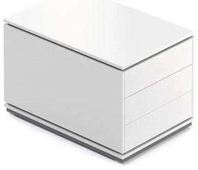 Alkotó tartály 90,4 x 53,6 cm, 2 modulos - bal, antracit / fehér