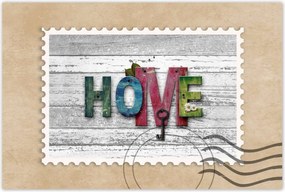 Poszterek 90x60 Otthon HĂĄzikĂł Felirat