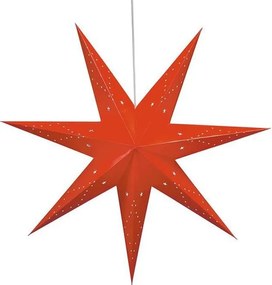 Markslöjd 8101,130 - Karácsonyi dekoráció SATURNUS 1xE14/25W/230V á. 75 cm piros