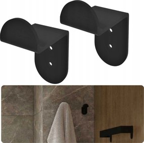 Akasztó Fürdőszobai Akasztó Halo Törölköző Loft Fali Akasztó Fém 2 db