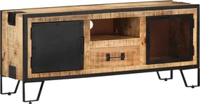 vidaXL nyers mangófa TV-szekrény 110 x 31 x 46 cm