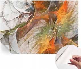 Fotótapéta Öntapadós Fali Absztrakt Kaleidoszkóp 152x104 cm