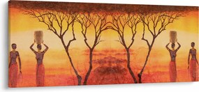 Kép - afrikai szavanna (120x50 cm)