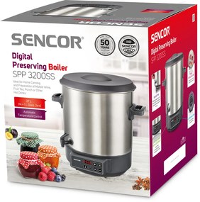 Sencor SPP 3200SS nyomástartó edény, rozsdamentesacél