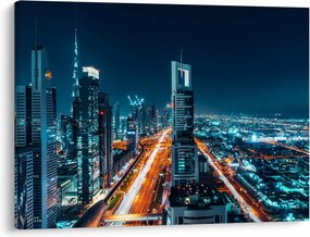 Kép - Dubai éjszaka (70x50 cm)